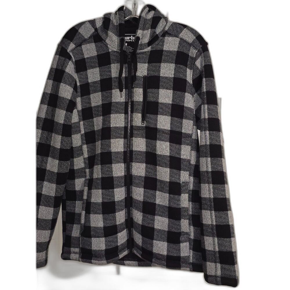 Mens Fleece Lined Jacket - Size Medium